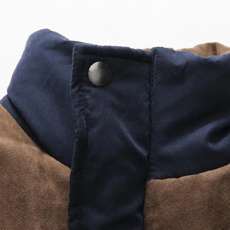 West Louis Branded Collar Padded Down Jacket