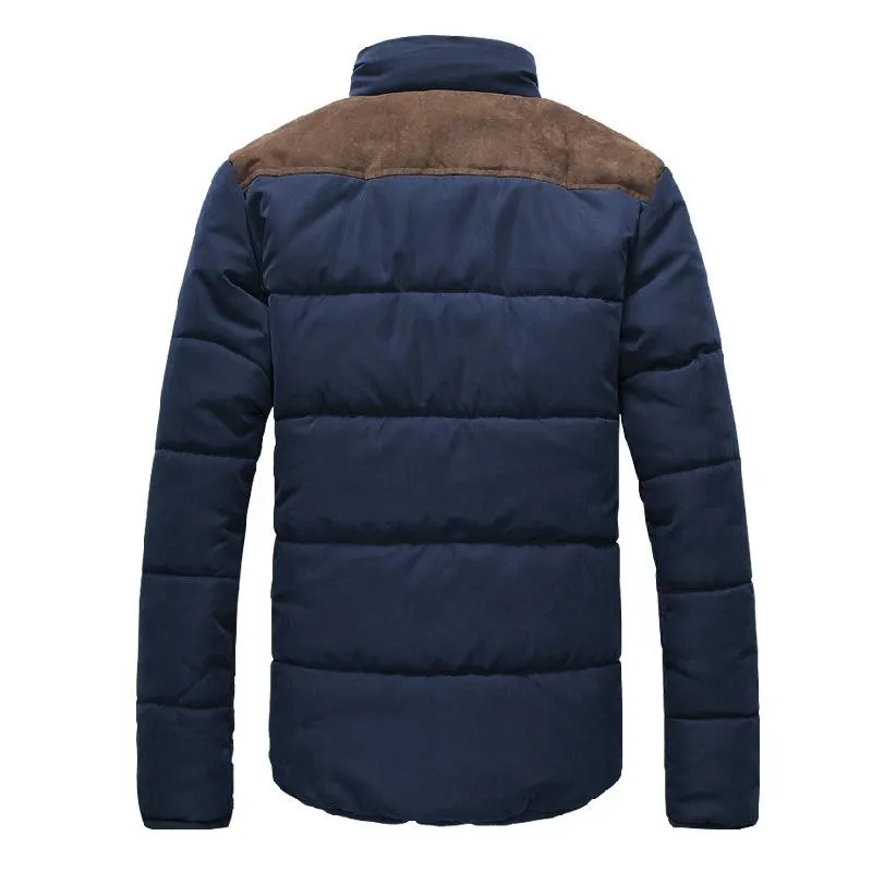 West Louis Branded Collar Padded Down Jacket