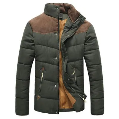 West Louis Branded Collar Padded Down Jacket