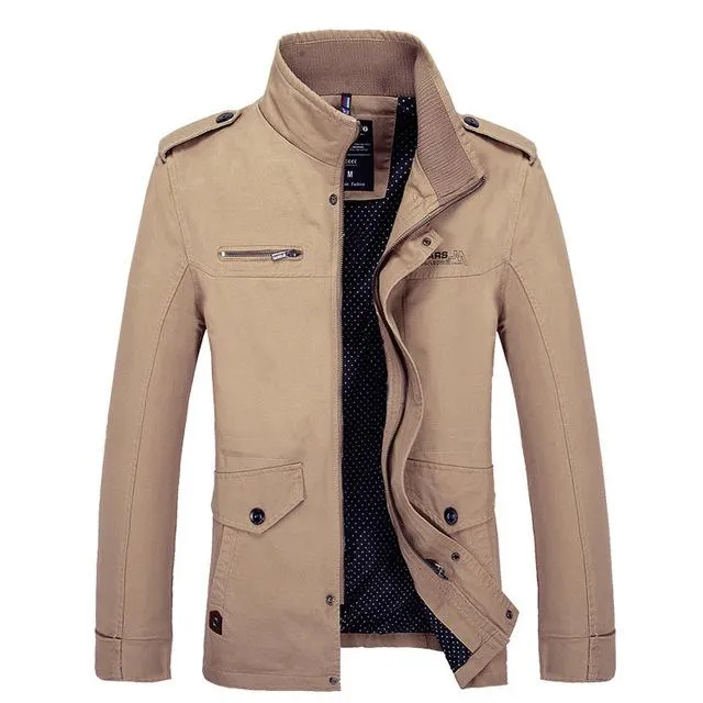 West Louis Warm Cotton-Padded Jacket