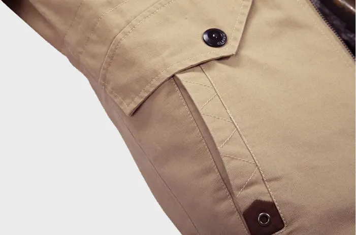 West Louis Warm Cotton-Padded Jacket