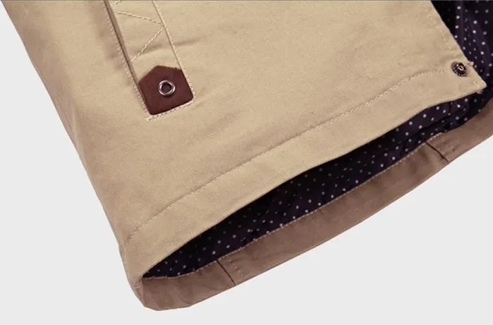 West Louis Warm Cotton-Padded Jacket
