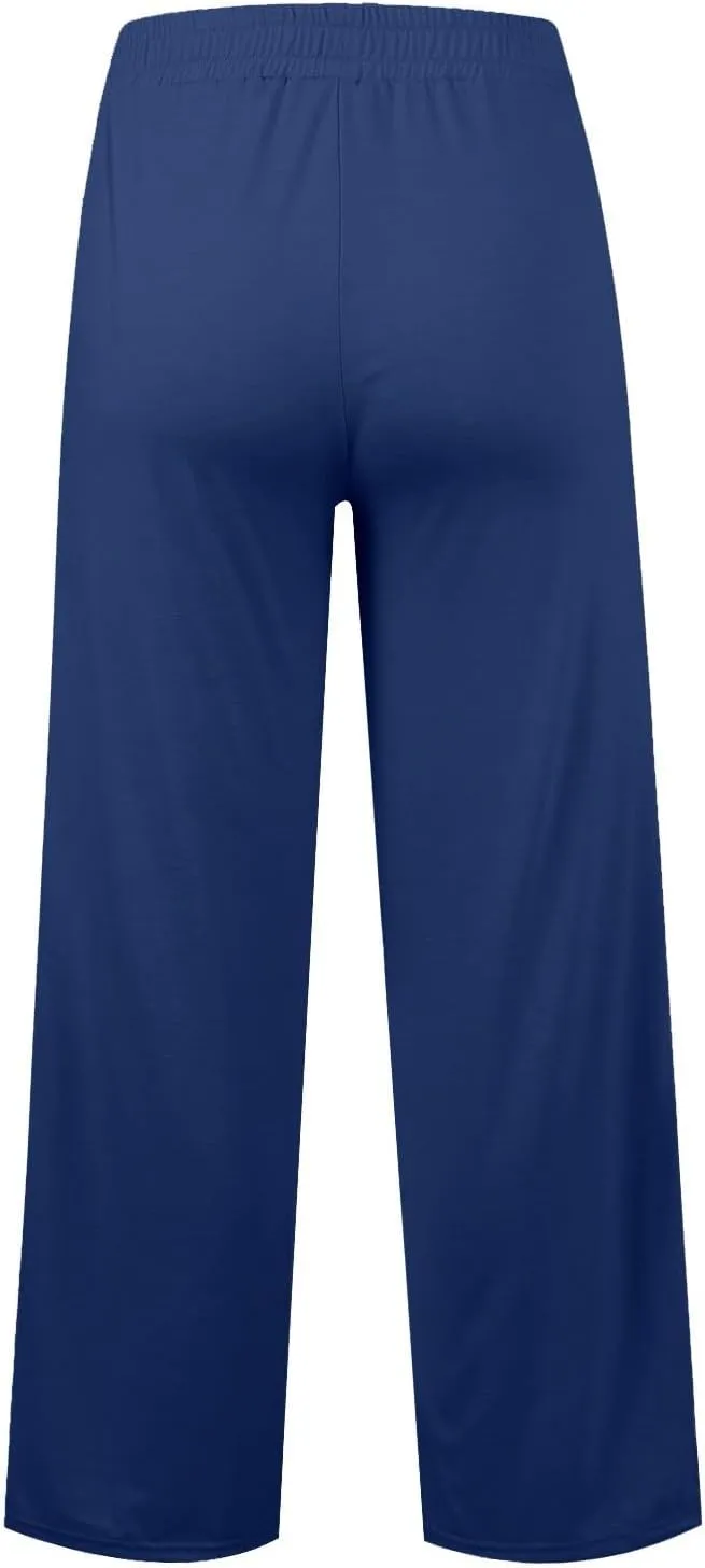 Wide Leg Pants for Women, Pants High Waisted Straight Leg Wide Summer