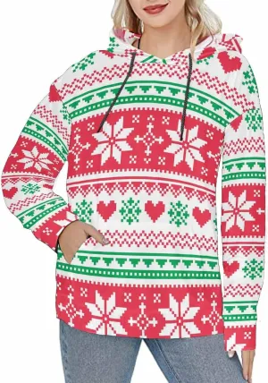 Womens Fall Fashion 2024 Merry Christmas Doodle Womens Hoodies Oversized Sweatshirts Pullover Long Sleeve Clothes