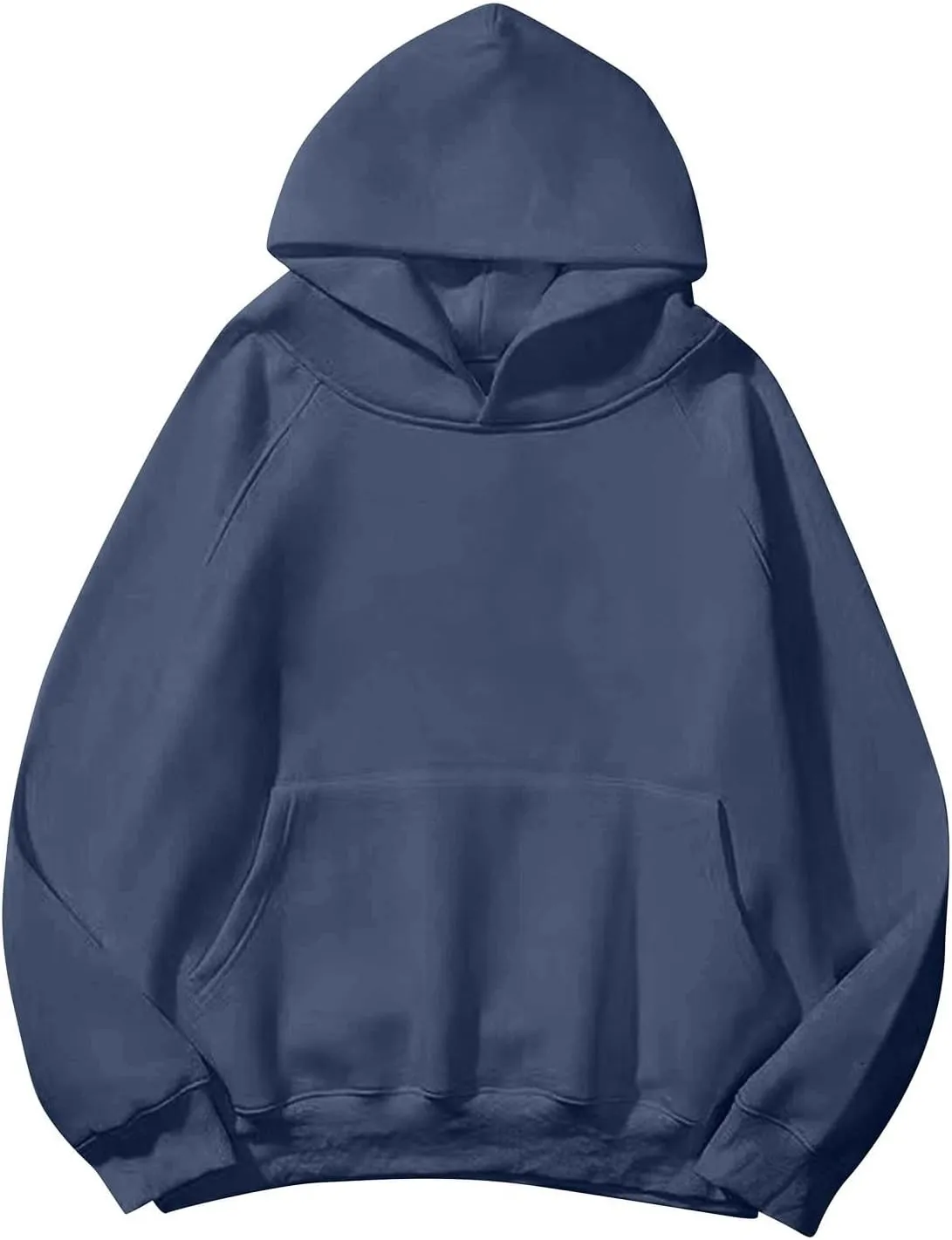 Womens Oversized Hoodies Hooded Sweatshirts Raglan Sleeve Sweater Tunic Tops Fall Winter Outfits