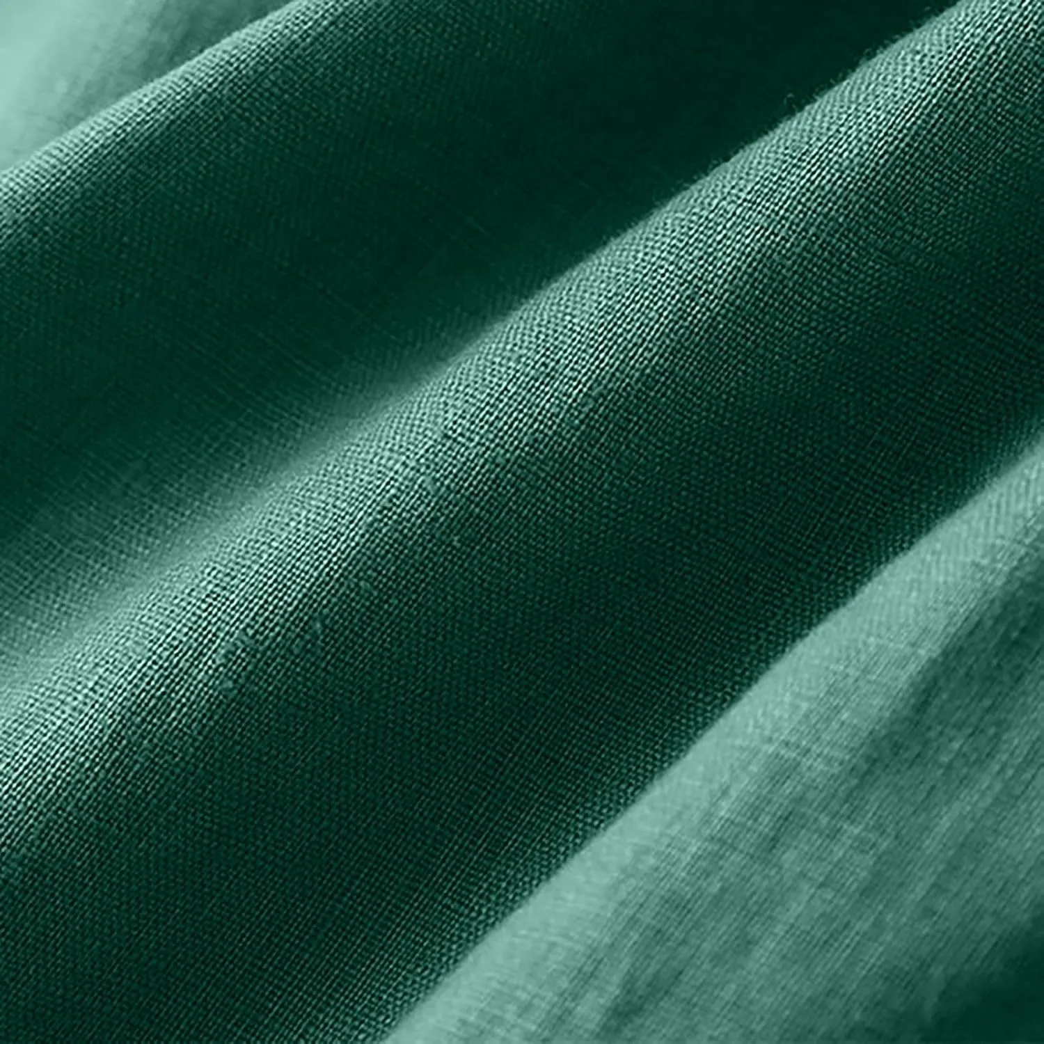 Women's Pants, Wide Leg Cotton Linen Straight High Waisted Pants Lightweight Smocked
