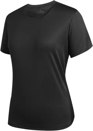 Women's Short Sleeve Shirts Quick Dry T-Shrit UV Sun Protection Outdoor Running Hiking Workout Tops