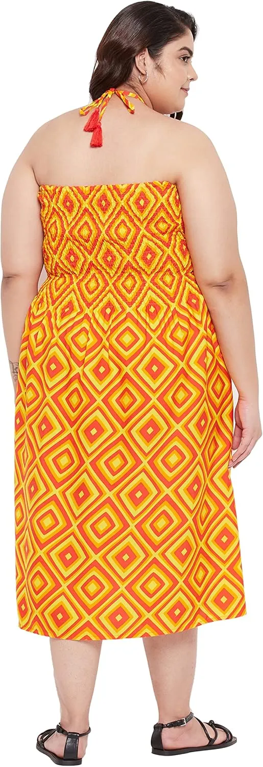 Women's Summer Casual Dress Comfy Tube Dresses Sundresses Beach Dress Tops for Girls