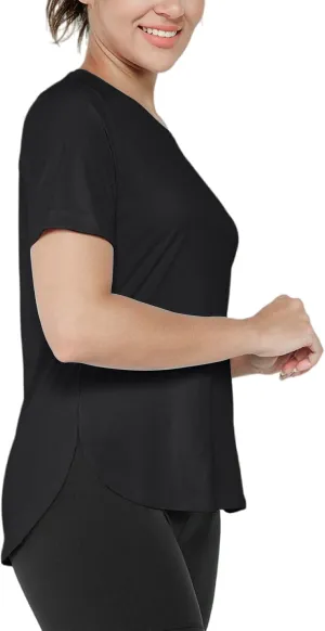 Women's Sun Protection Shirts UV SPF UPF 50  Short Sleeve Workout Tops Hiking Running Quick Dry
