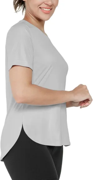 Women's Sun Protection Shirts UV SPF UPF 50  Short Sleeve Workout Tops Hiking Running Quick Dry