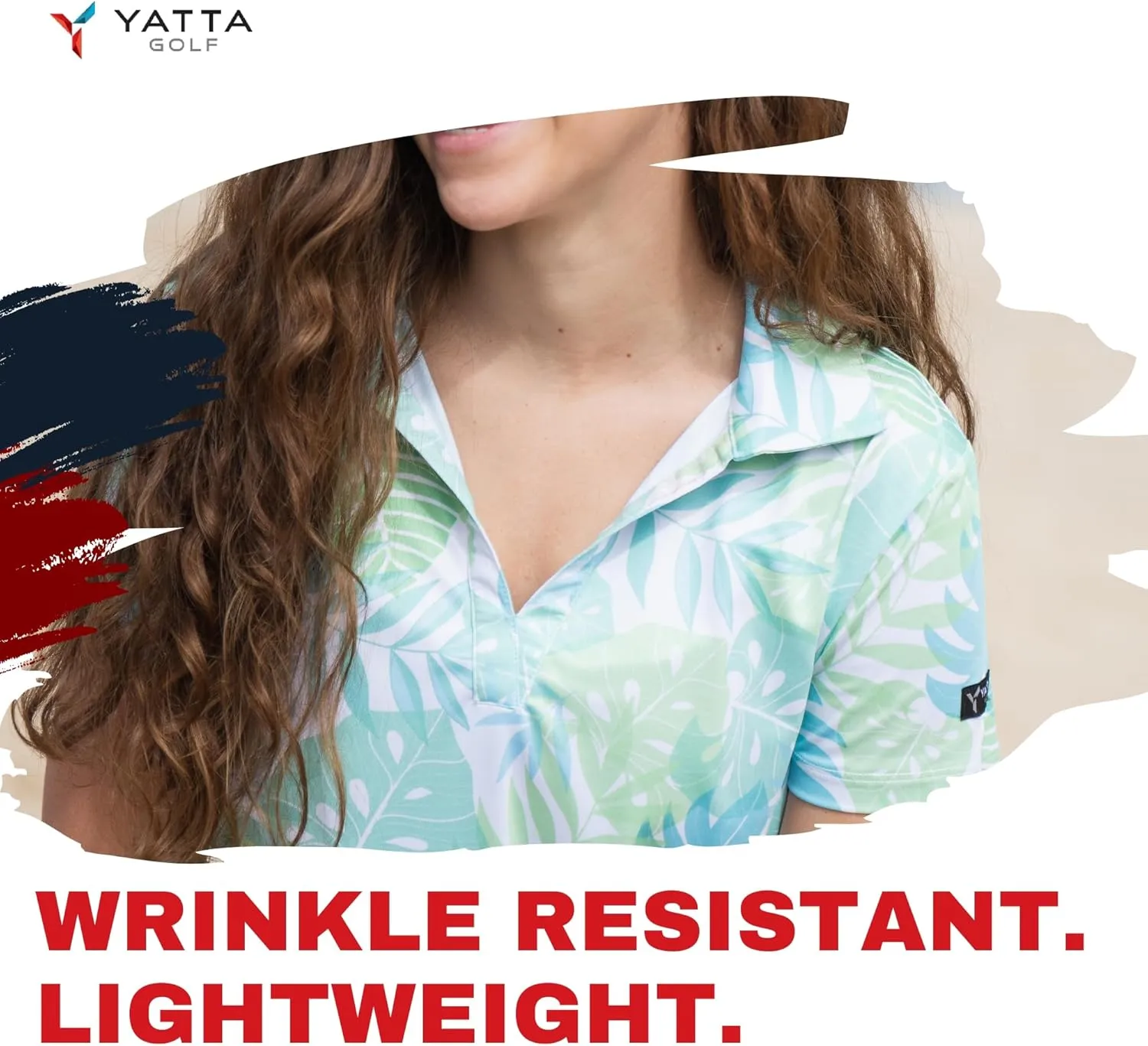 YATTA GOLF Premium Golf Polo Shirts for Women - Lightweight, Quick Dry, Wrinkle Resistant & Moisture Wicking Polo