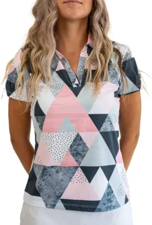 YATTA GOLF Premium Golf Polo Shirts for Women - Lightweight, Quick Dry, Wrinkle Resistant & Moisture Wicking Polo